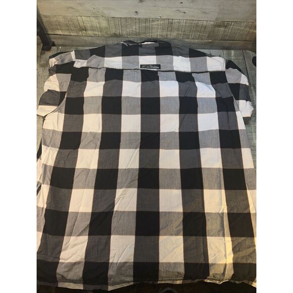 Pelle Pelle Marc Buchanan XXL Plaid Button-Up Shirt Vintage 90s Checkered - Picture 4 of 4